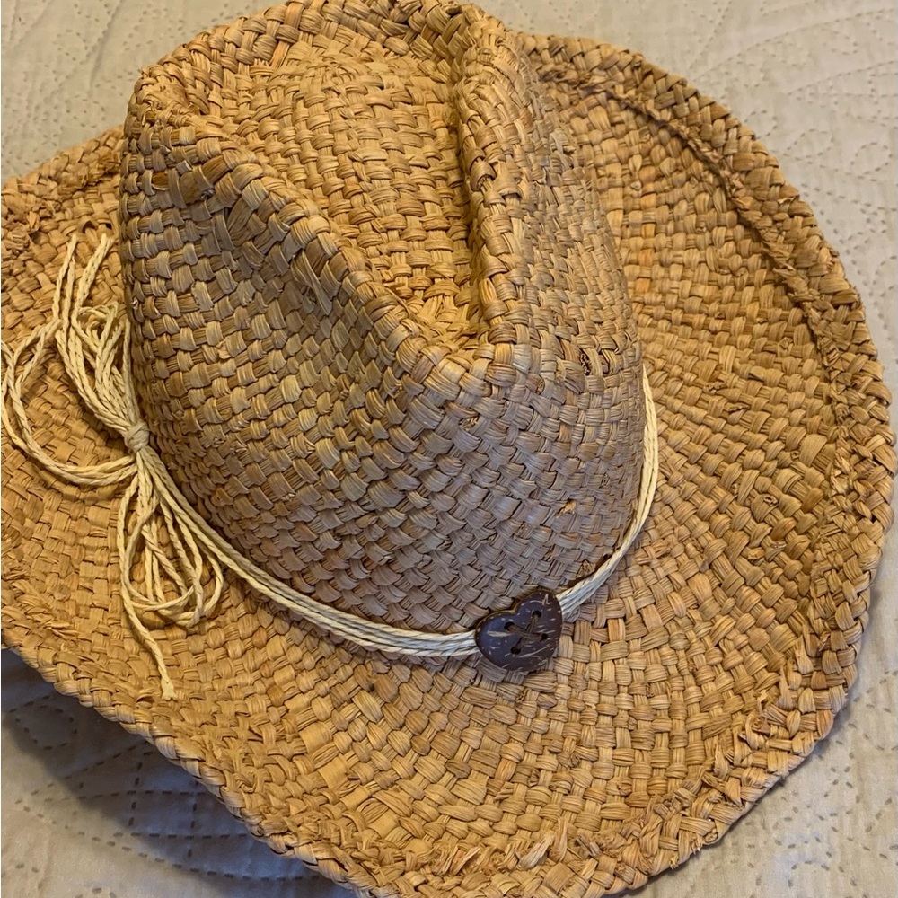 Cowboy straw hat